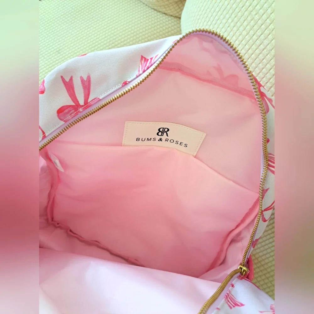 Pink Bow Kids Backpack